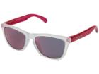Oakley Frogskins (a) (matte Clear/matte Pink/iridium) Fashion Sunglasses