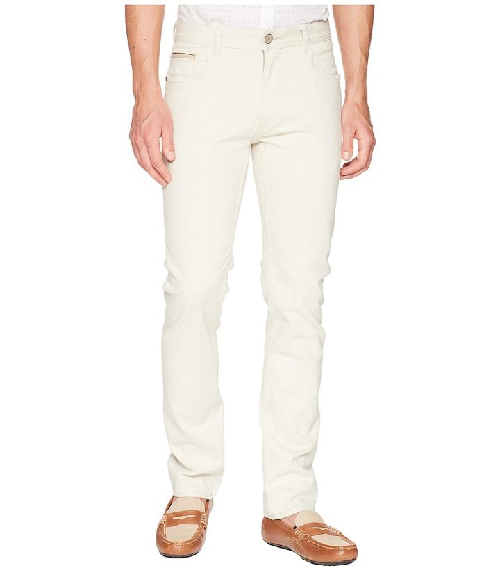 Robert Graham Gonzales Woven Denim In Stone (stone) Men's Jeans