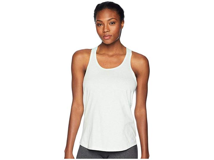 New Balance Heather Tech Tank Top (seafoam Heather/seafoam) Women's Sleeveless