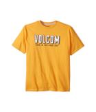 Volcom Kids Camp Stone Short Sleeve Tee (big Kids) (tangerine) Boy's T Shirt