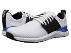 Adidas Golf Adicross Bounce (footwear White/core Black/blue) Men's Golf Shoes