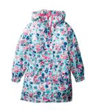Joules Kids Waterproof Packable Jacket (toddler/little Kids/big Kids) (cream Garden Ditsy) Girl's Coat