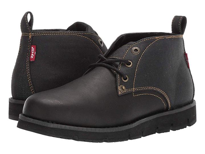 Levi's(r) Shoes Bradford Ch/dnm (black Mono) Men's  Shoes