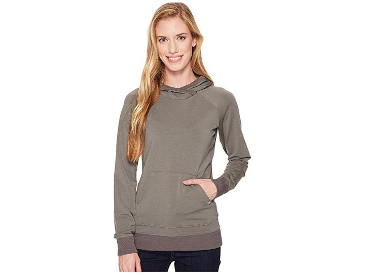 Icebreaker Mira Merino Pullover Hoodie (metal) Women's Clothing