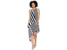 Lauren Ralph Lauren Susu Sleeveless Day Dress (lighthouse Navy/colonial Cream) Women's Dress