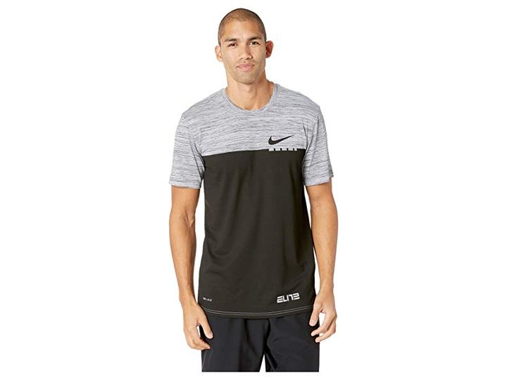 Nike Elite Blocked Dry Tee (black) Men's Workout