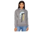 The North Face Trivert Pullover Hoodie (tnf Medium Grey Heather/blue Haze Multi) Women's Sweatshirt