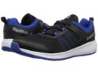 Reebok Kids Road Supreme (little Kid/big Kid) (black/blue) Boys Shoes