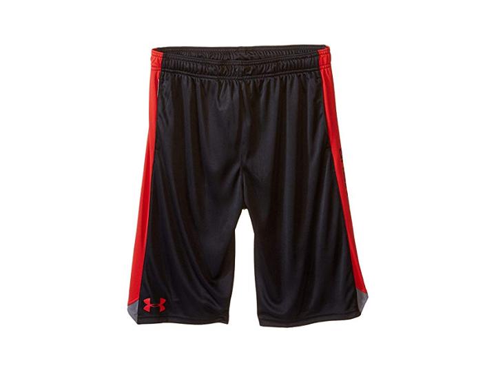 Under Armour Kids Ua Eliminator Short (big Kids) (black/red/red) Boy's Shorts