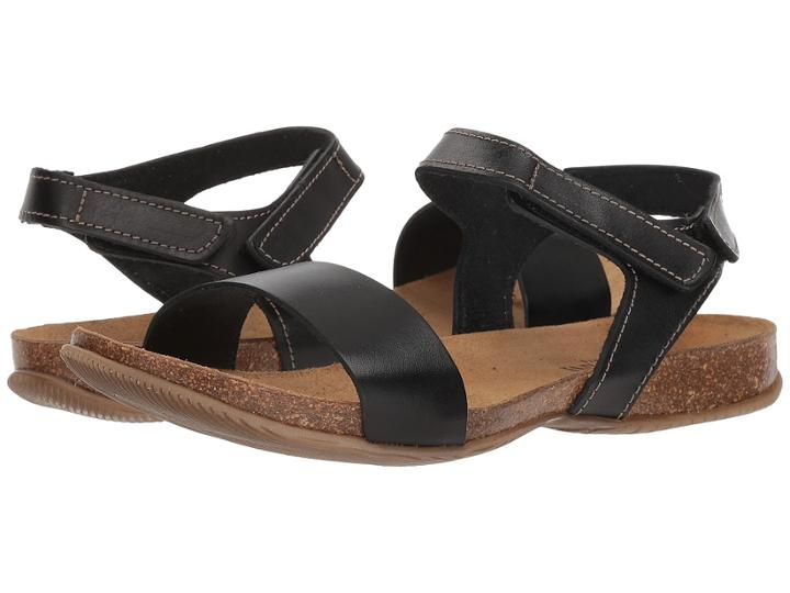 Cordani Matera (black Leather) Women's Sandals