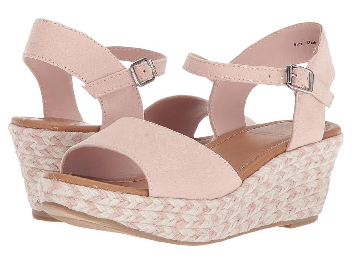 Dolce Vita Kids Wendy (little Kid/big Kid) (blush Microsuede) Girl's Shoes