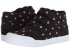 Dc Kids Evan Hi V Sp (little Kid/big Kid) (black/pink) Girls Shoes