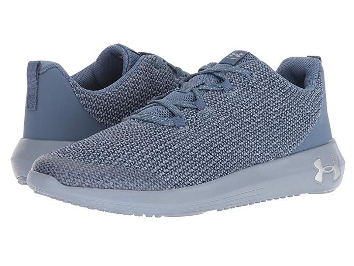 Under Armour Kids Ua Ggs Ripple (big Kid) (washed Blue/thermal Blue/metallic Silver) Girls Shoes