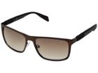 Guess Gf0169 (matte Dark Brown/gradient Brown) Fashion Sunglasses