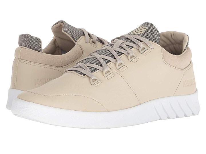 K-swiss Aero Trainer (oyster Grey/white) Men's Tennis Shoes