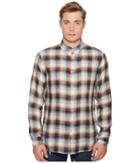 Dsquared2 Linen Check Shirt (brown) Men's Clothing