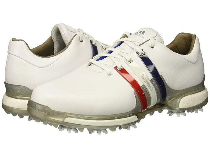 Adidas Golf Tour360 2.0 (footwear White/scarlet/night Sky) Men's Golf Shoes