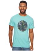 Vissla Night Crawler T-shirt (jade Heather) Men's T Shirt