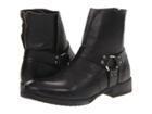 Frye Dean Harness (black Stone Antiqued) Men's Zip Boots