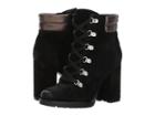 Sam Edelman Carolena (black/pewter Velutto Suede Leather/metallic Moto Leather) Women's Boots