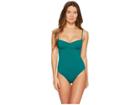 Onia Isabella One-piece (emerald) Women's Swimsuits One Piece