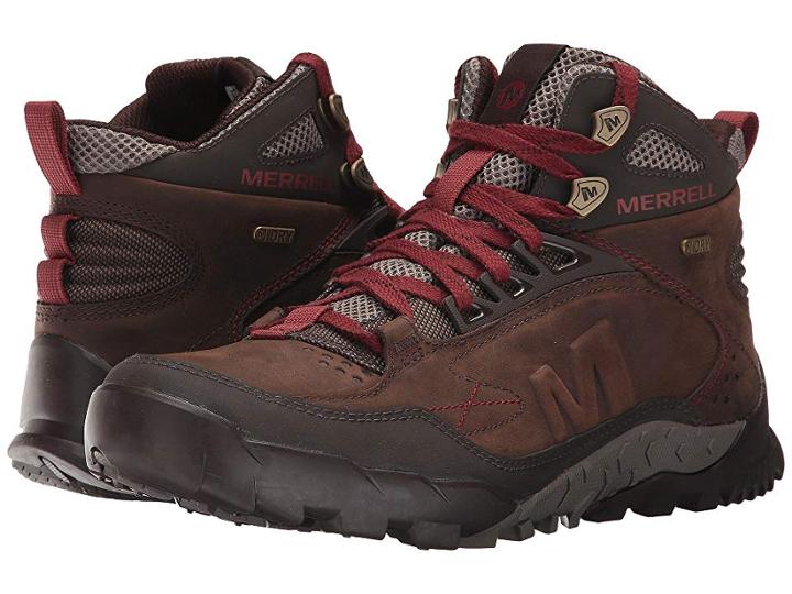 Merrell Annex Trak Mid Waterproof (clay) Men's Shoes