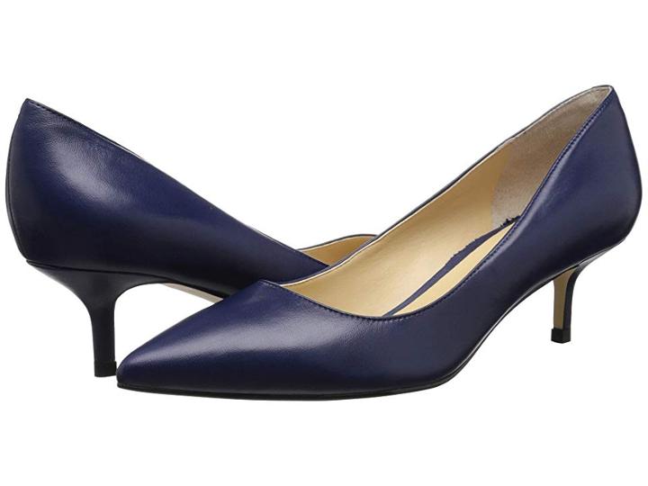 Ivanka Trump Athyna (dark Cobalto Leather (navy)) Women's Shoes
