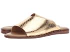 Franco Sarto Rye (gold Shiny Snake Pu) Women's Shoes