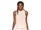 Adidas Made 2 Move 3-stripes Tank Top (clear Orange) Women's Sleeveless