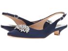 Badgley Mischka Page (midnight Satin) Women's 1-2 Inch Heel Shoes