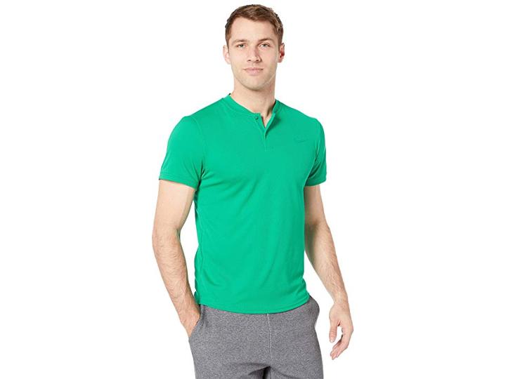 Nike Nikecourt Dry Polo Blade (lucid Green/lucid Green) Men's Clothing