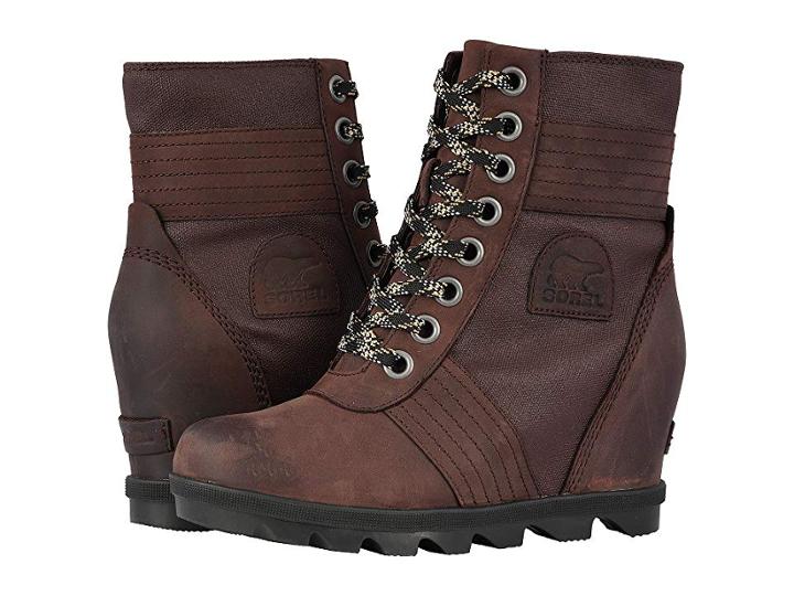 Sorel Lexietm Wedge (cattail) Women's Lace-up Boots