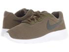 Nike Kids Tanjun (little Kid) (olive Canvas/sequoia/white) Boys Shoes