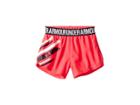 Under Armour Kids Graphic Play Up Shorts (toddler) (penta Pink) Girl's Shorts