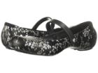 Crocs Alice Work Flat (black/silver) Women's Flat Shoes