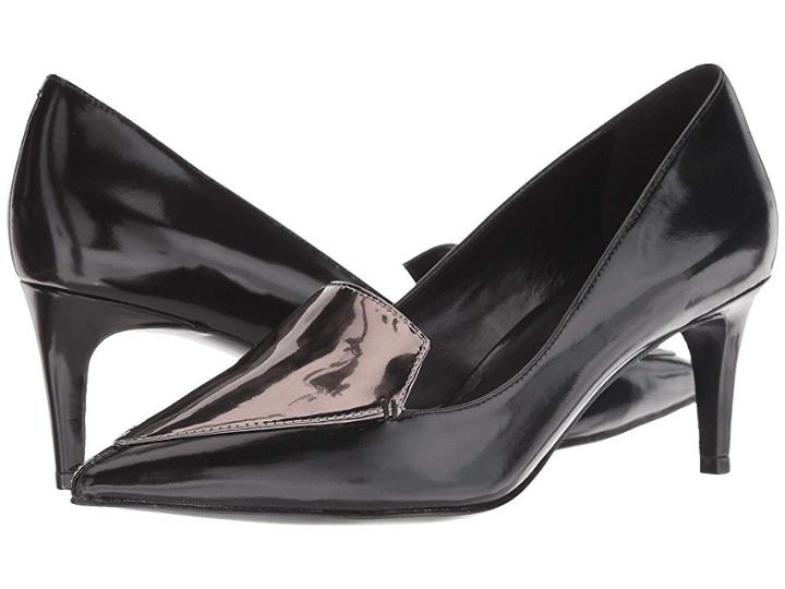 Nine West Sharpin (black/dark Pewter Patent) Women's Shoes