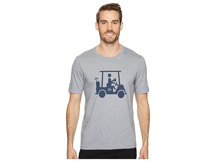 Travismathew Mapes Tee (heather Grey) Men's T Shirt