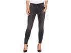 Two By Vince Camuto Black Released Hem Five-pocket Ankle Jeans In Coal Wash (coal Wash) Women's Jeans