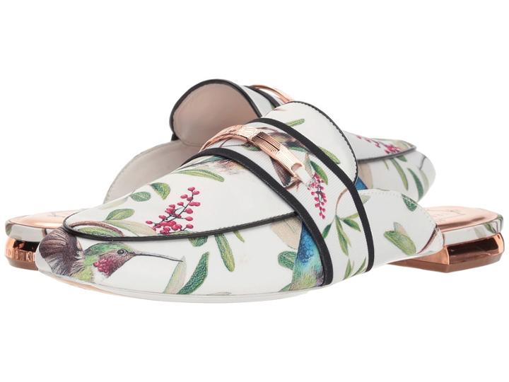 Ted Baker Klovar (highgrove Hummingbird Textile) Women's Shoes