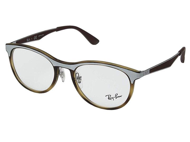 Ray-ban 0rx7116 51mm (matte Havana) Fashion Sunglasses