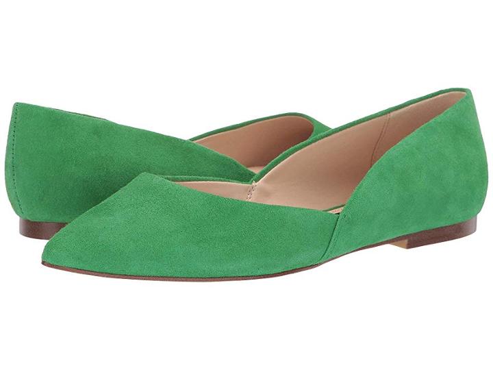 Nine West Roughley Flat (parrot Green) Women's Shoes