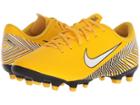 Nike Kids Neymar Jr. Vapor 12 Academy Mg Soccer (little Kid/big Kid) (amarillo/white/dynamic Yellow/black) Kids Shoes