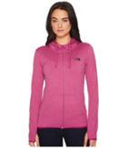 The North Face Fave Lite Lfc Full Zip Hoodie (wild Aster) Women's Sweatshirt