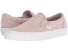 Vans Classic Slip-ontm ((flannel) Violet Ice/true White) Skate Shoes