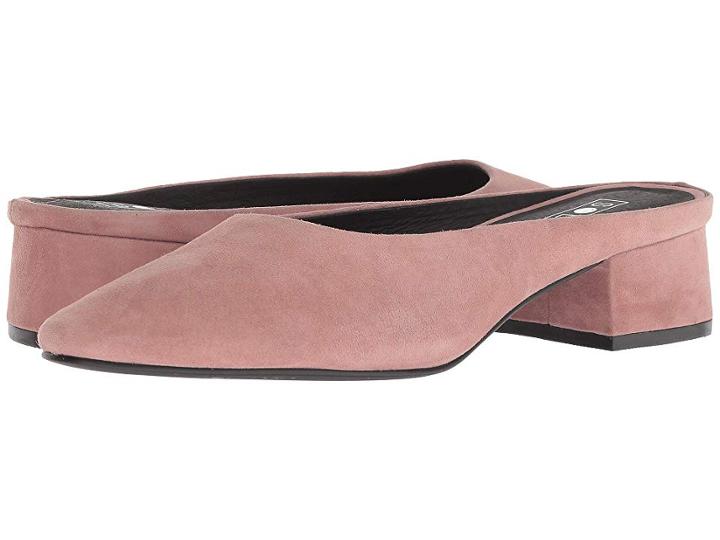 Sol Sana Tate Heel (dusty Rose Suede) Women's 1-2 Inch Heel Shoes