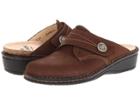 Finn Comfort Santa Fe-s (wood) Women's Clog Shoes