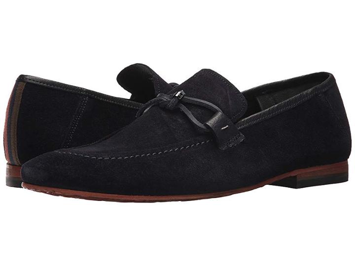 Ted Baker Hoppken (dark Blue Suede) Men's Shoes