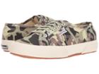 Superga 2750 Fantasy Cotu (camouflage) Women's Lace Up Casual Shoes