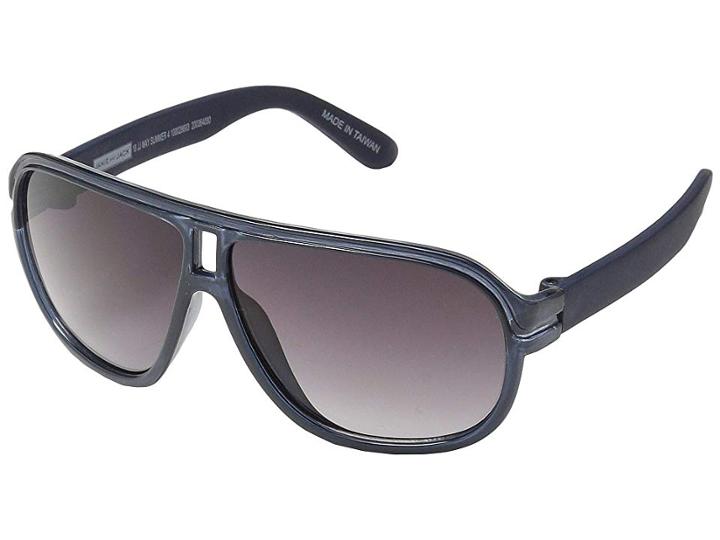 Janie And Jack Aviator Sunglasses (0-2 Years) (navy) Fashion Sunglasses