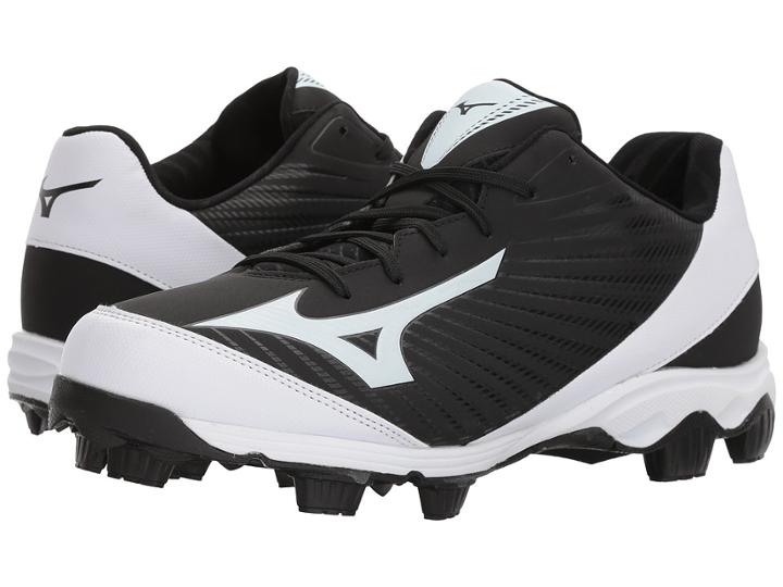 Mizuno 9-spike(r) Advanced Franchise 9 Low (black/white) Men's Cleated Shoes